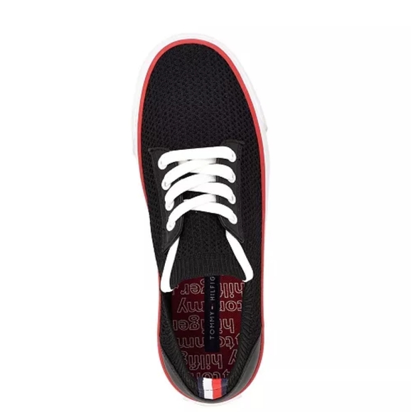 Tommy Hilfiger Women's Gessie Stretch Knit Sneakers - Picture 2 of 6